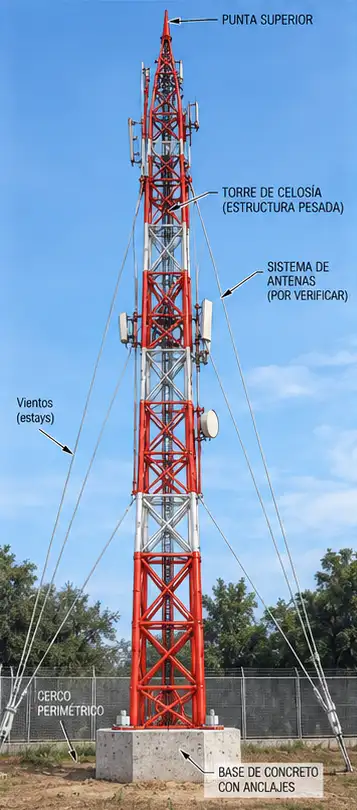 Torre pesada — proyecto completado